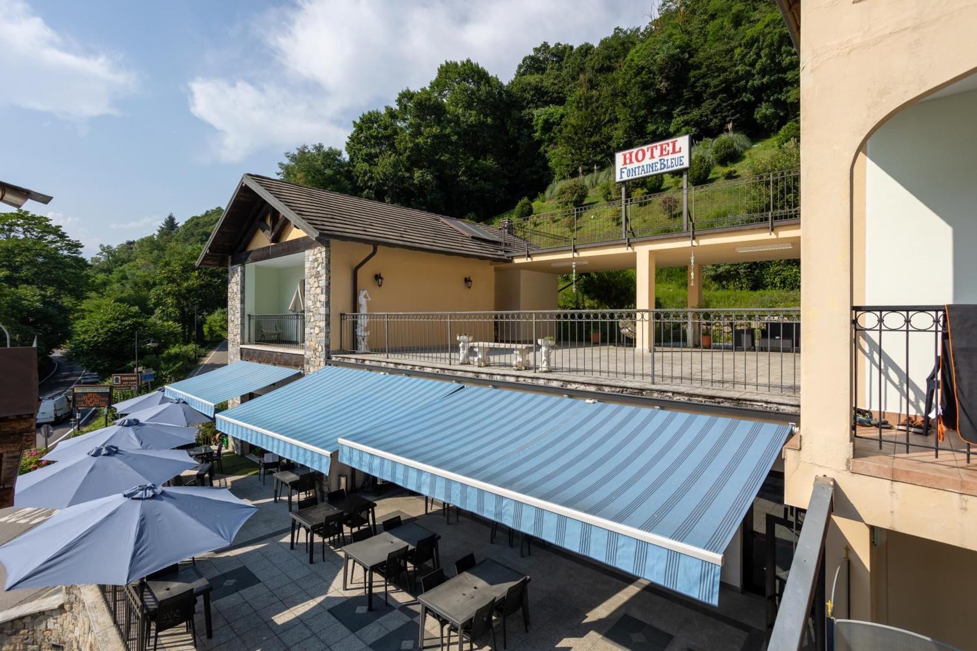 Hotel Fontaine Bleue Orta San Giulio Buitenkant foto